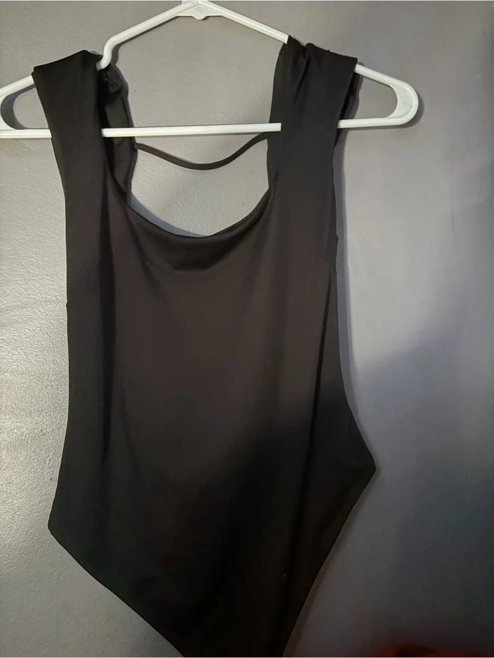 Sleek Black Bodysuit